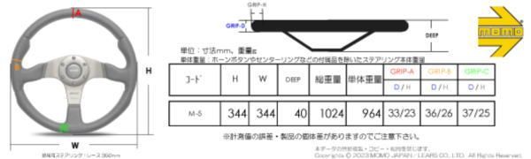 MOMO（モモ）正規品】 ステアリング モンテカルロ 350m【M-5】 - メルカリ