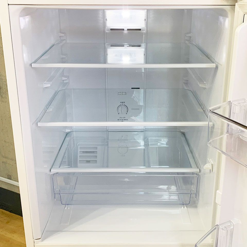 関東一円送料無料】2019年製 AQUA/アクア 2ドア冷蔵庫 AQR-17J-W/168L  