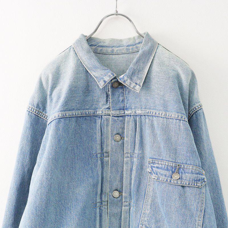 メンズ リノ LENO BRENDA BIG TRUCKER JACKET デニムジャケット 01
