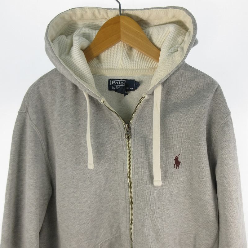 90s ポロラルフローレン ジップパーカー サーマル フード グレー 古着 楽天市場】90s ポロ ラルフローレン 裏 サーマル フルジップ