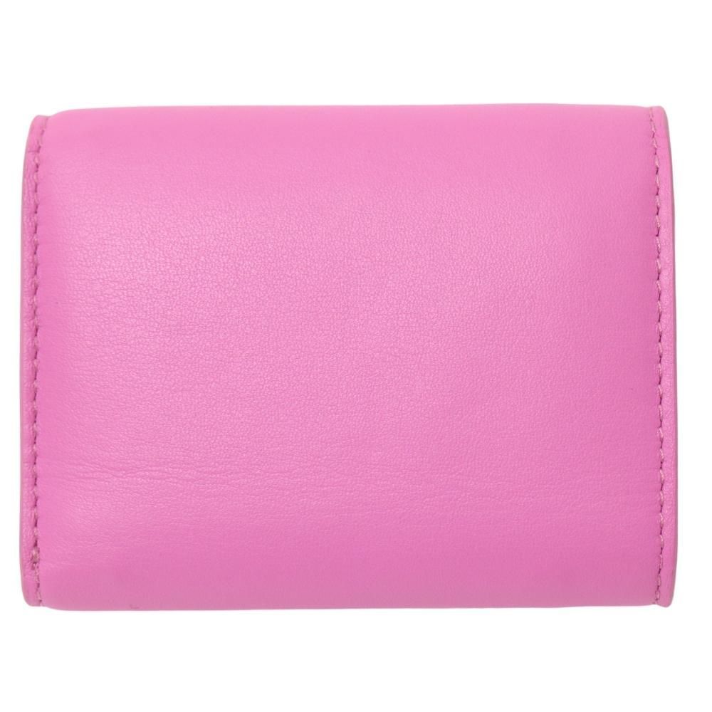 【美品】FENDI フェンディ FFキューブ 三つ折財布 フェンディ FENDI FFキューブ レザー 三つ折り 財布 コンパクト