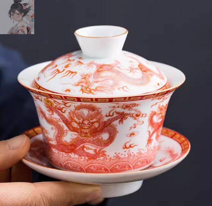 景徳鎮 陶磁器 百子図三才蓋碗 茶碗 茶道具 煎茶器 新品未使用 景徳鎮 陶磁器 百子図三才蓋碗 茶碗 茶道具 煎茶器 新品未使用 未使用