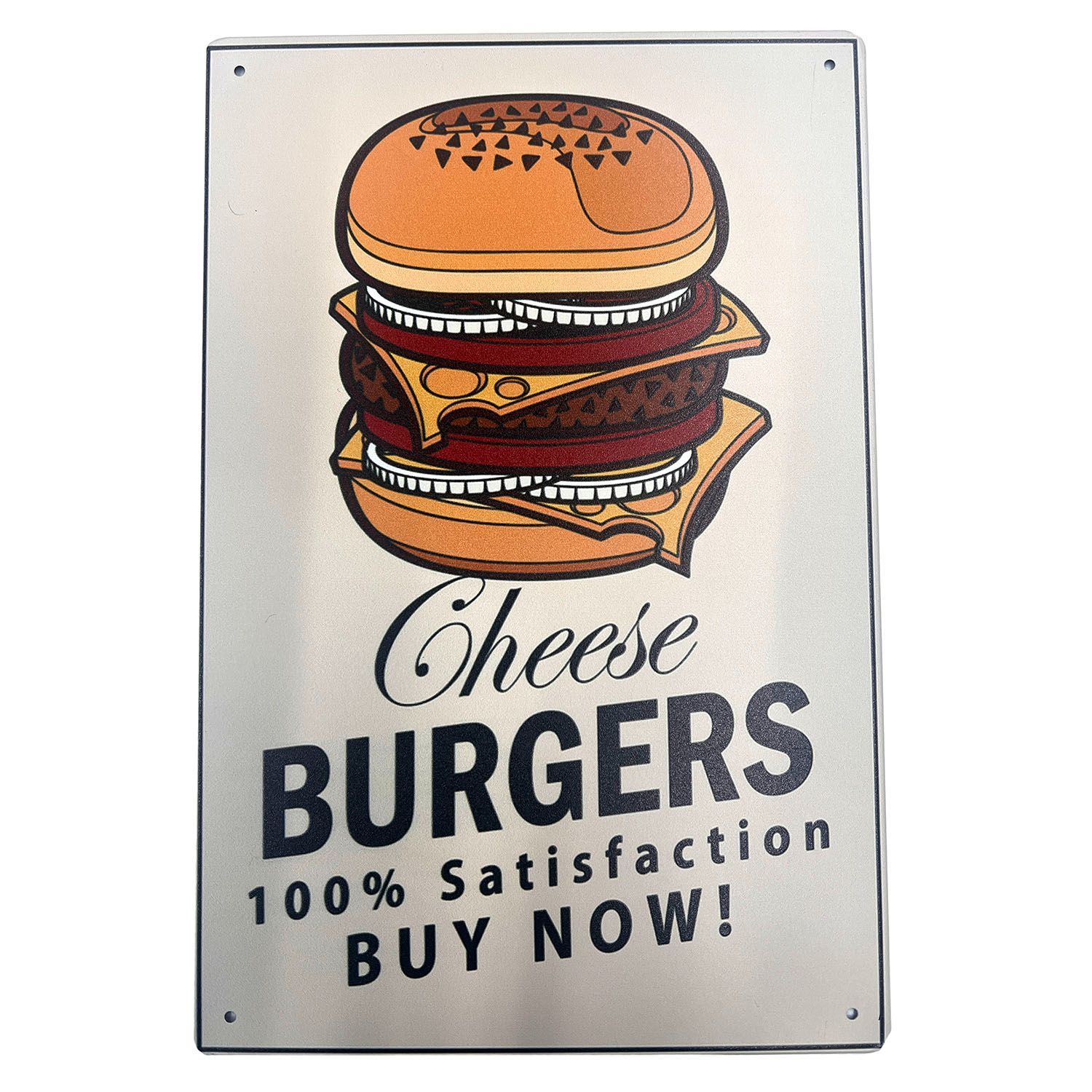 ハンバーガー アメリカン雑貨 ブリキ看板 アメリカ雑貨 アメカジ