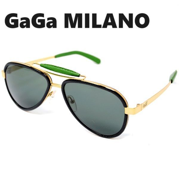 GaGa MILANO ガガミラノ LU54TCGOGRN-GREEN サングラス ユニセックス