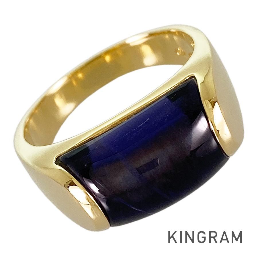 トップブランドのファッション ブルガリ BVLGARI トロンケット K18YG アイオライト 13.5号(53 アクセサリー