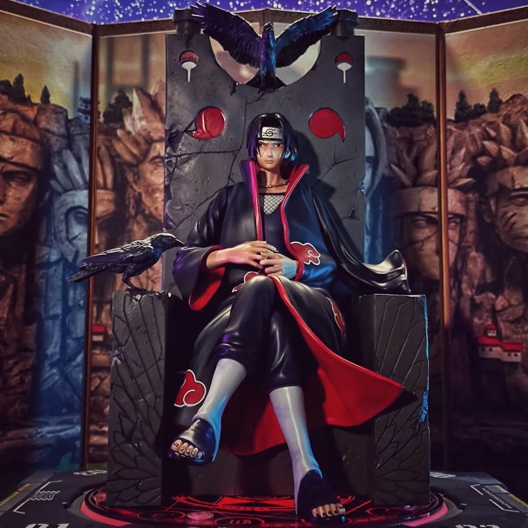 限定絶版NARUTOナルトイタチ写輪眼ガレージキットスタチュー1/6サイズ ナルト NARUTO うちはイタチ ガレージキット スタチュー