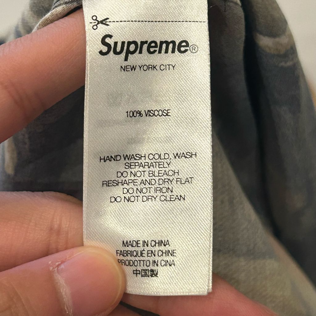 晴れページ SUPREME シュプリーム SS25 Harf Shirt 101837 ブラック系 size:M