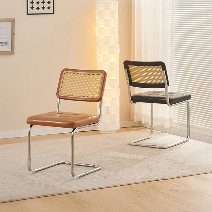 ラタン風ダイニングチェア 耐荷重150kg