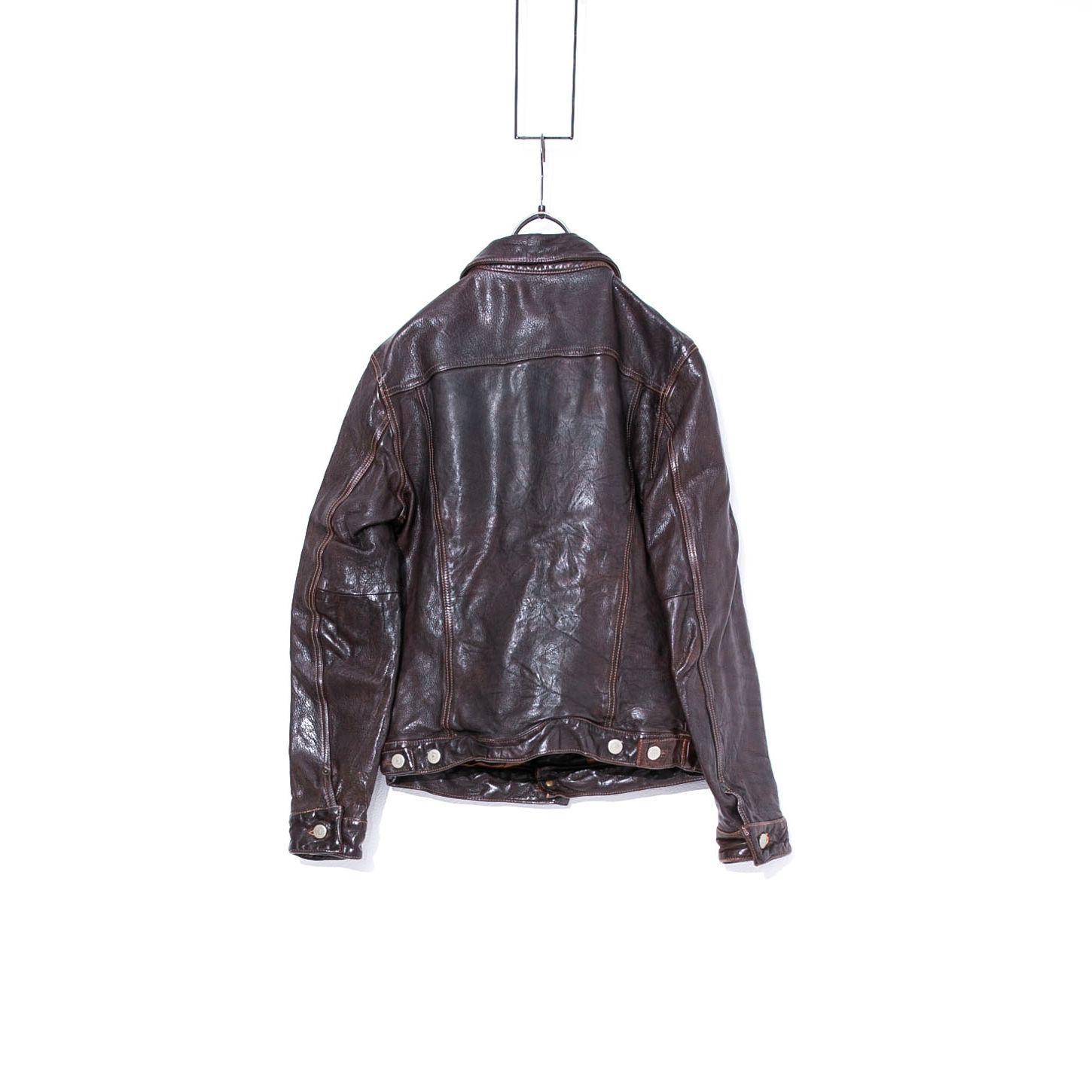 mando 羊革 レザーライダース mando レザーライダースジャケット Mando 羊革シングルライダース