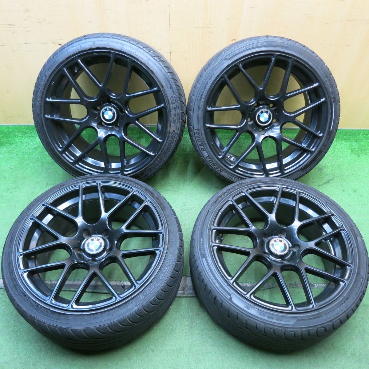 バリ溝 24年 9.5分 BMW 等 MLJ Venatici ヴェナティッチ 225 40R19 255 35R19 ケンダ ラジアル カイザー ナンカン ウルトラ スポーツ NS-2 PCD120 5H 5091402HAノ