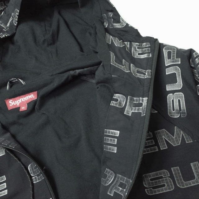 SUPREME シュプリーム 21AW Logo Ripstop Hooded Track Jacket ロゴ