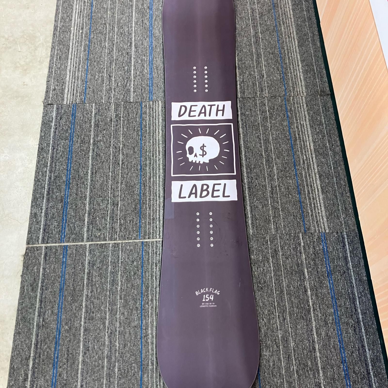 スノーボード DEATH LABEL デスレーベル ブラック