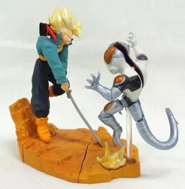 中古】トレーディングフィギュア 未来からの使者(トランクスVSメカ