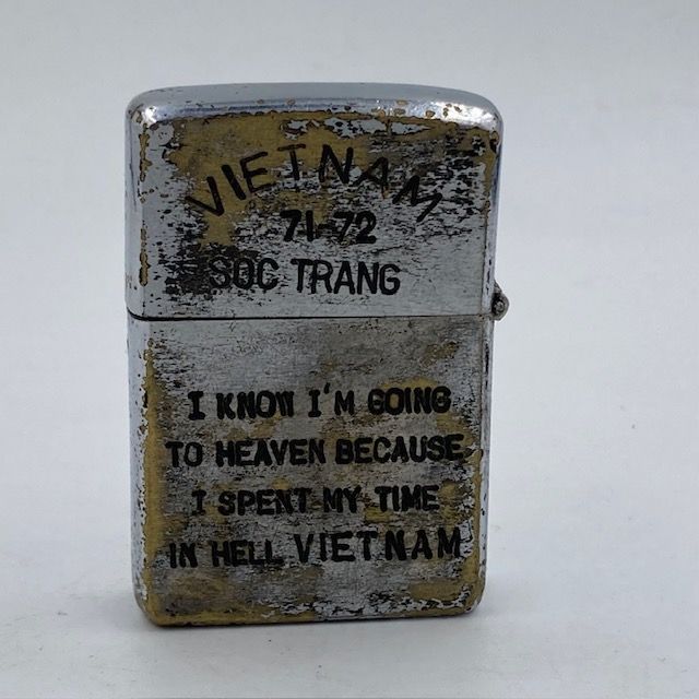 ジッポー ZIPPO ベトナムジッポー 1971年 変な犬の絵柄 使えます