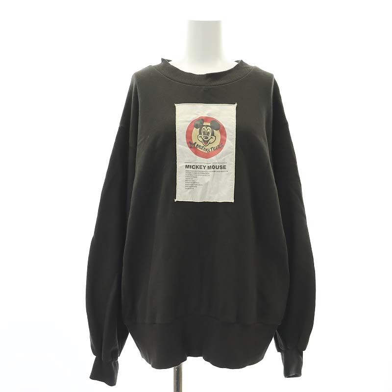 アメリヴィンテージ Ameri VINTAGE × ディズニー Disney 23AW MICKEY TAG SWEAT TOP トップス トレーナー  スウェット F チャコールグレー /DF □OS - メルカリ