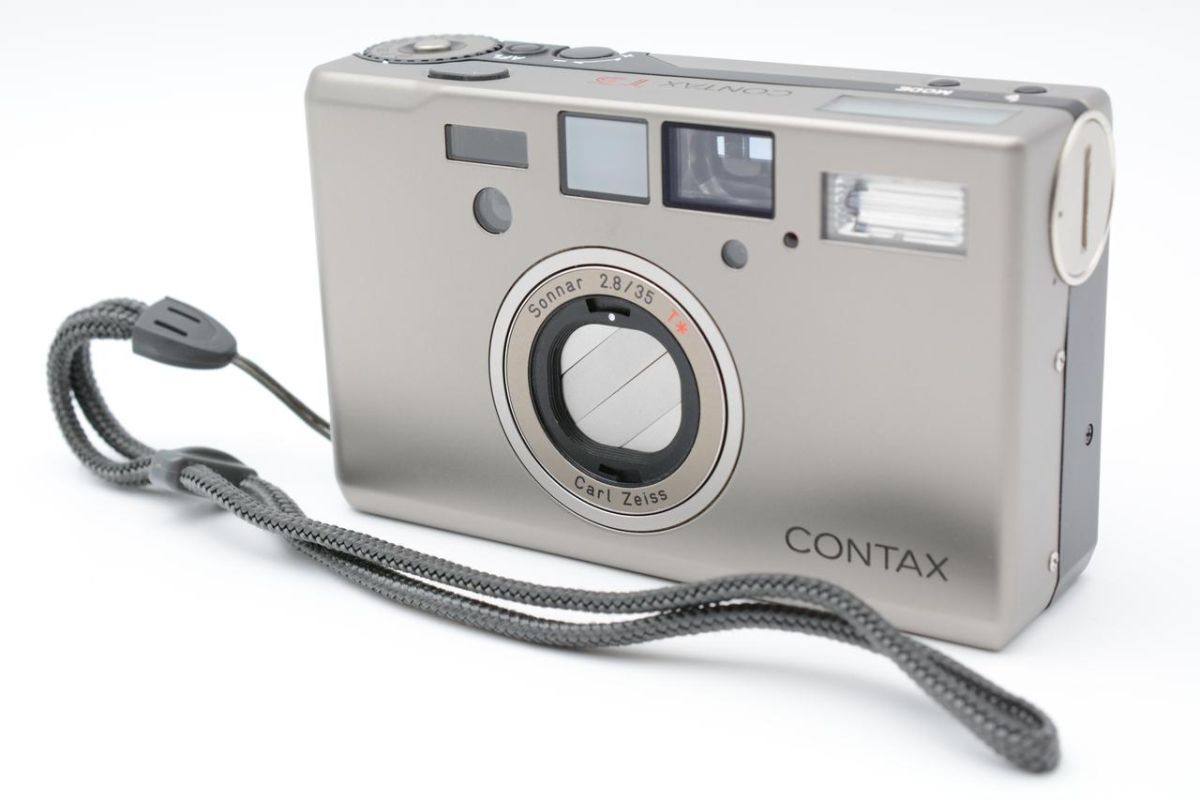 中古】CONTAX コンタックス T3 シルバー シングル フィルムカメラ 高級