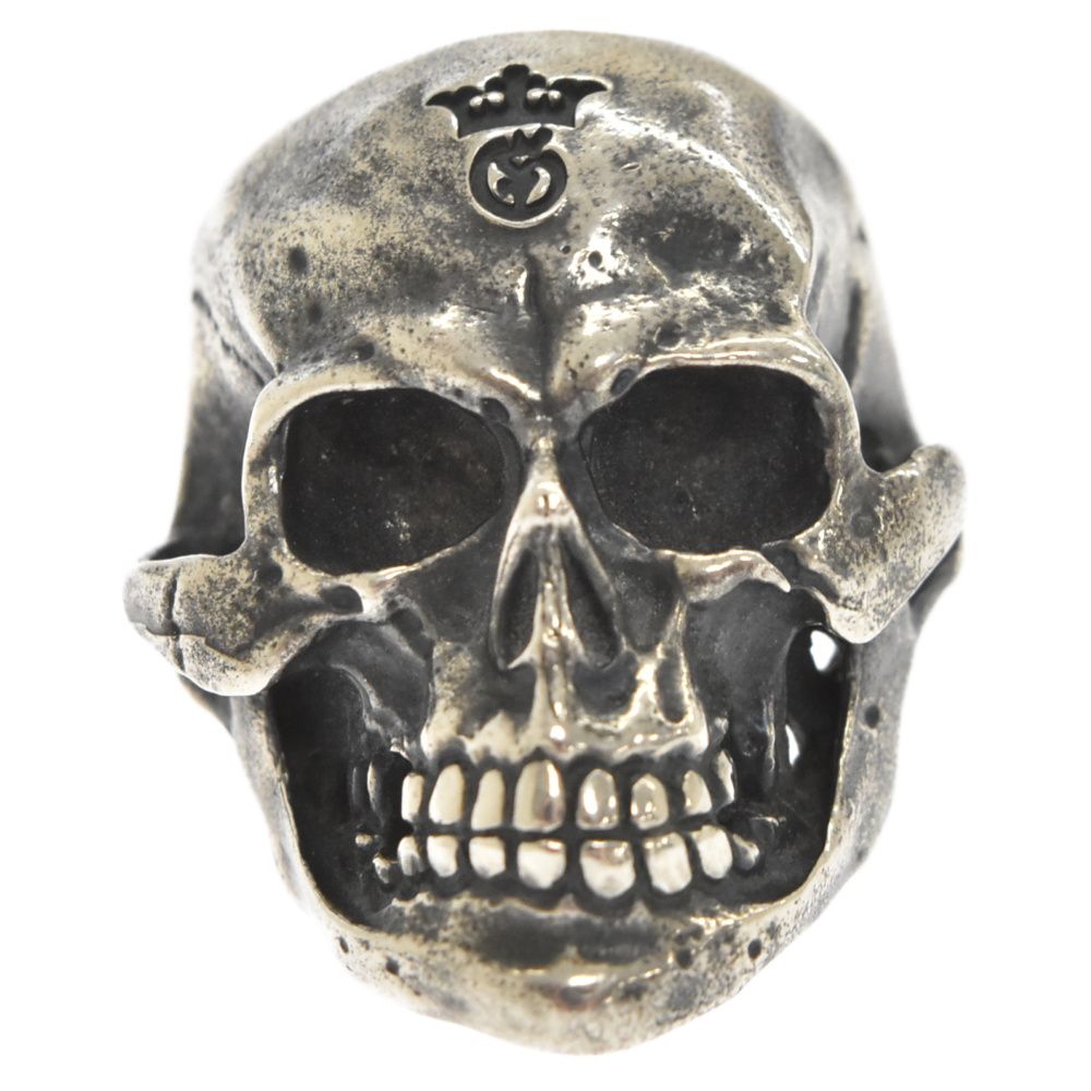 Gaboratory/Gabor (ガボラトリー/ガボール) Medium Large Skull Ring with Jaw ラージスカルリング  ウィズジョー 18号 ギャランティ付き 