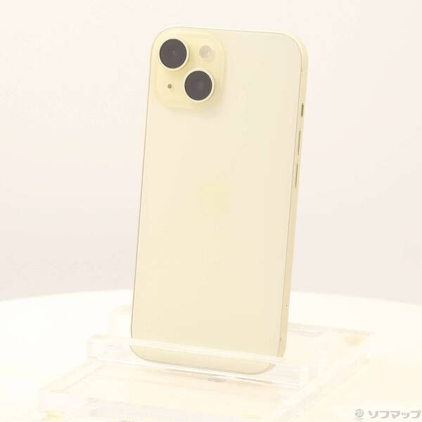 中古品〕 iPhone15 128GB イエロー MTMK3J／A SIMフリー【368】 - メルカリ