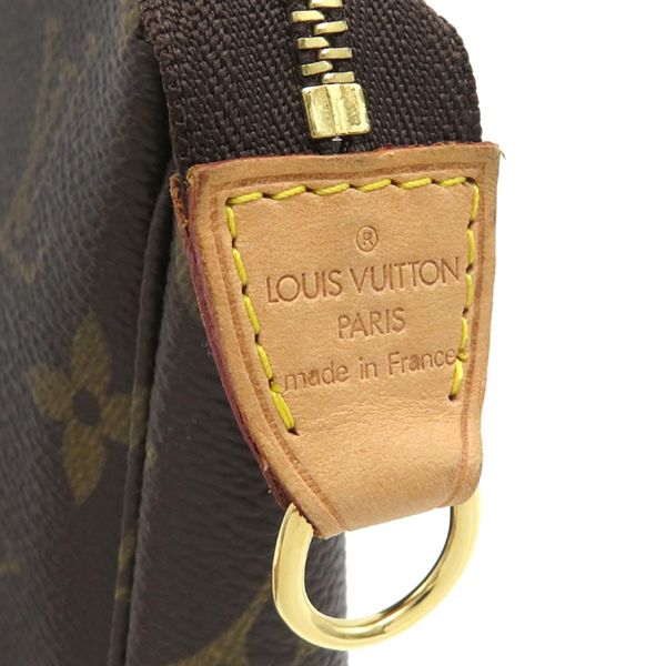 ルイヴィトン LOUIS VUITTON ポーチ ポシェット アクセソワール モノグラムキャンバス モノグラム ゴールド金具 茶 ポーチ ハンドバッグ M51980 VI0024 保存袋 DECORATOM_COM_BR