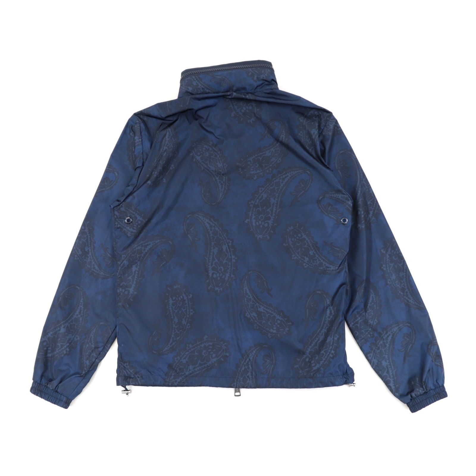 美品 モンクレール CAPBRETON ペイズリー柄 ジップアップ ナイロン