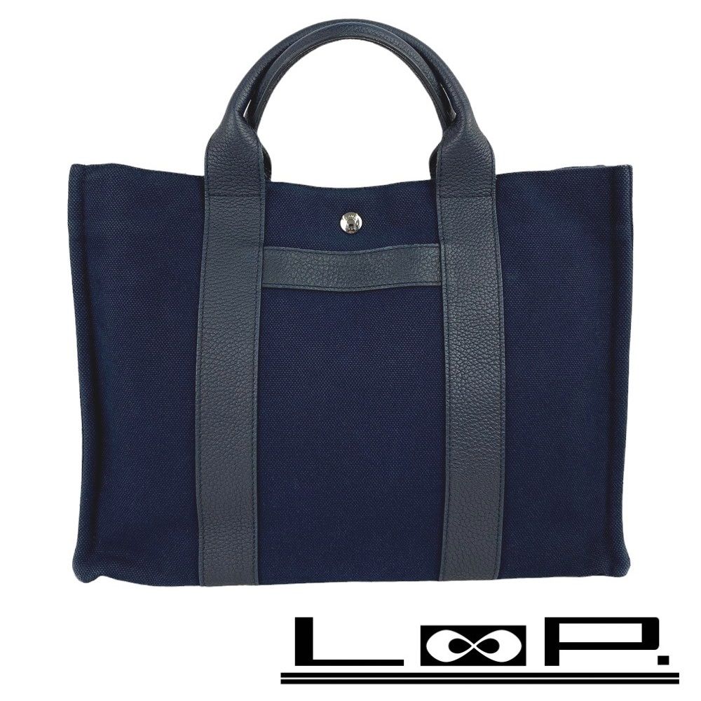 HERMES サックアーネMM ネイビー HERMES サックアーネMM ネイビー
