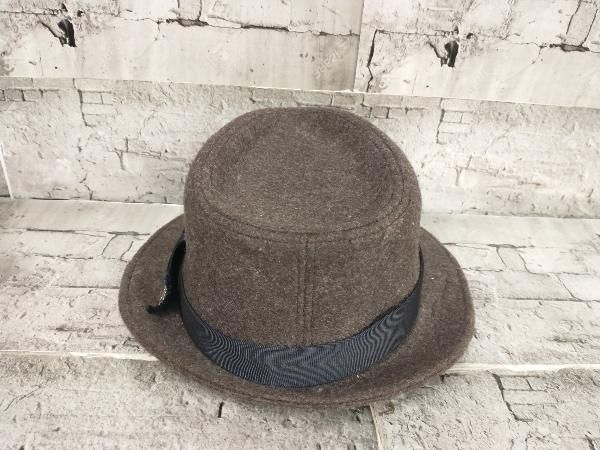 MARK＆LONA マーク＆ロナ ソフト フェルト ハット サイズM ブラウン 星