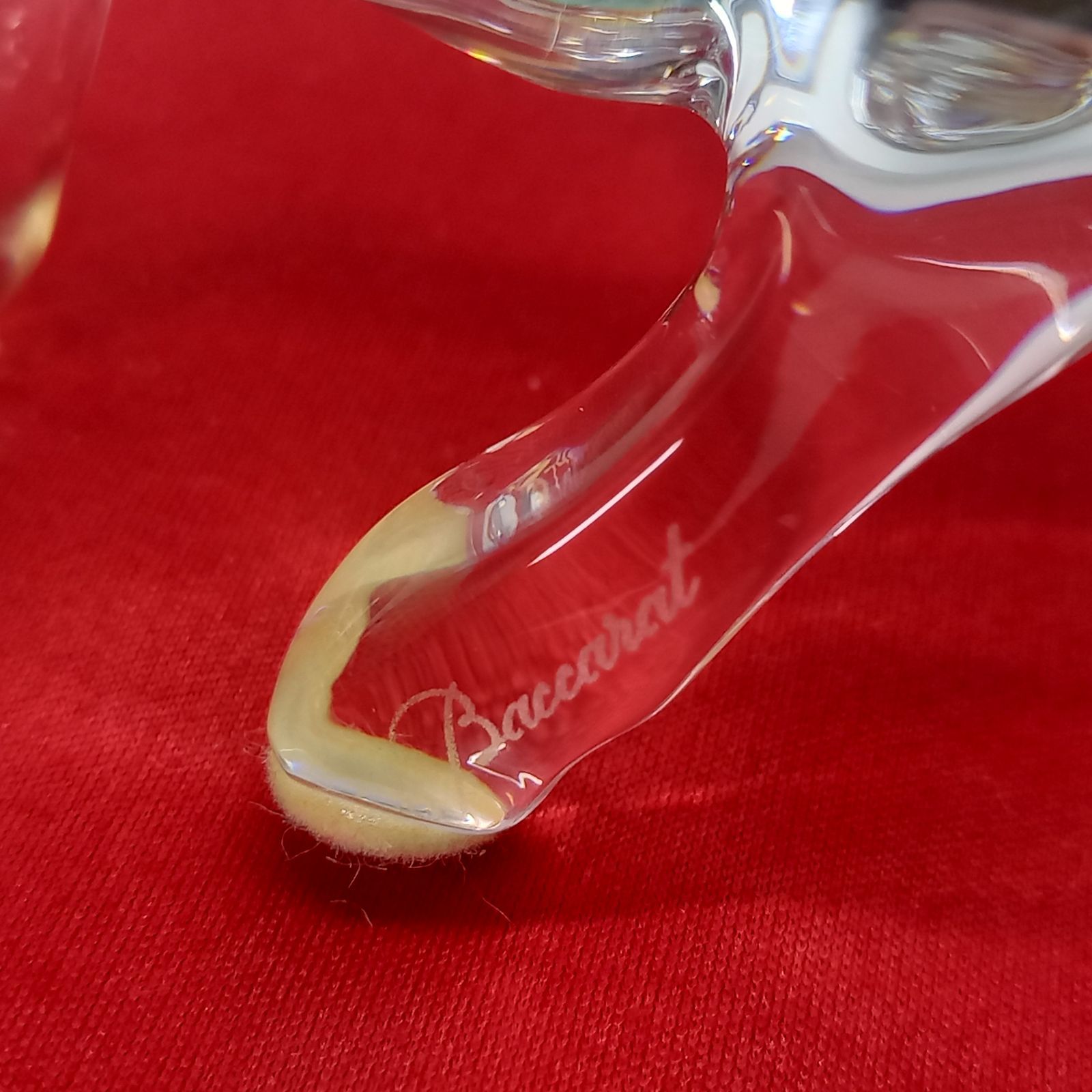 Baccarat 干支置物 丑 2009年 バカラ バカラ 干支 丑 牛 クリスタル 置物 フィギュリン Baccarat
