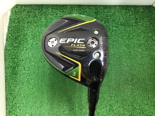 中古】 キャロウェイ EPIC FLASH SUBZERO 3W フェアウェイウッド
