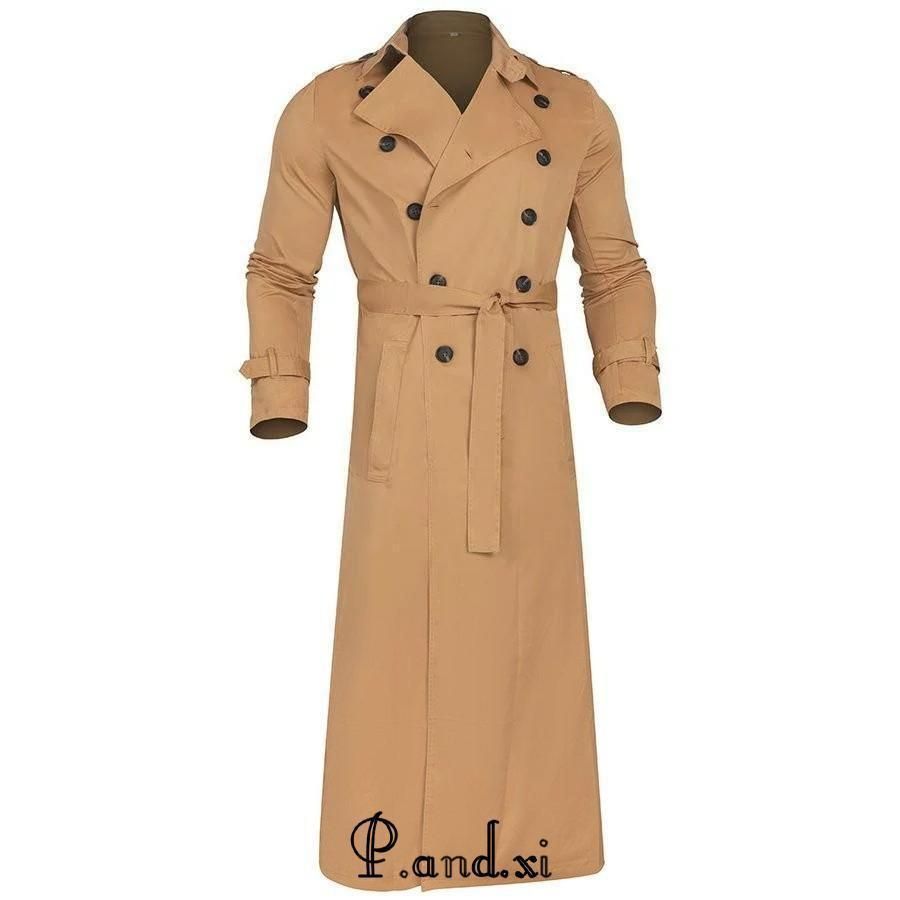 ロングコート メンズ トレンチコート チェスターコート ダブルコート