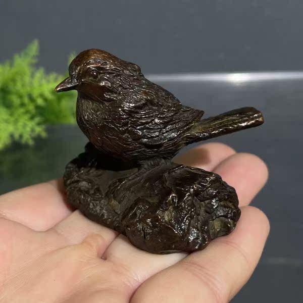 富貴金魚 2個セット 銅器 文房具 茶道具 重厚 極細工 工芸品 美術品 置物