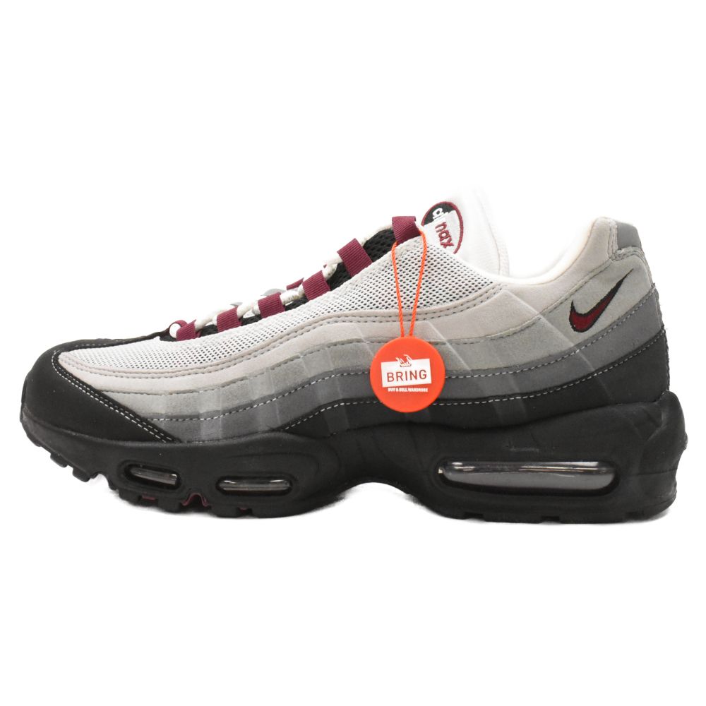 NIKE (ナイキ) AIR MAX 95 Pearl Grey Dark Beetroot エア