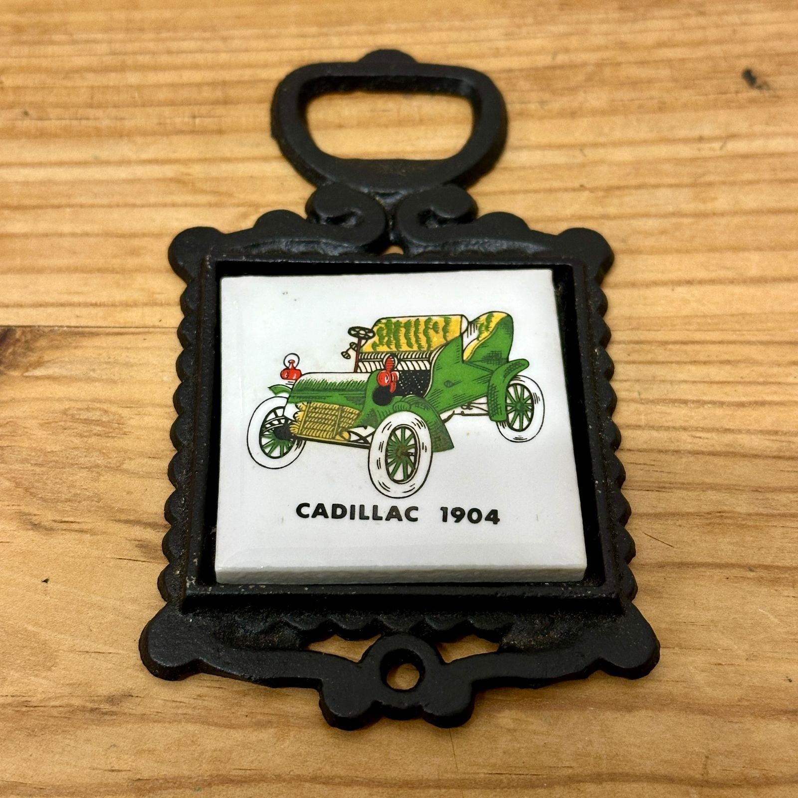 希少品】日本製 アンティーク タイル製品 栓抜き bottle opener 当時物 