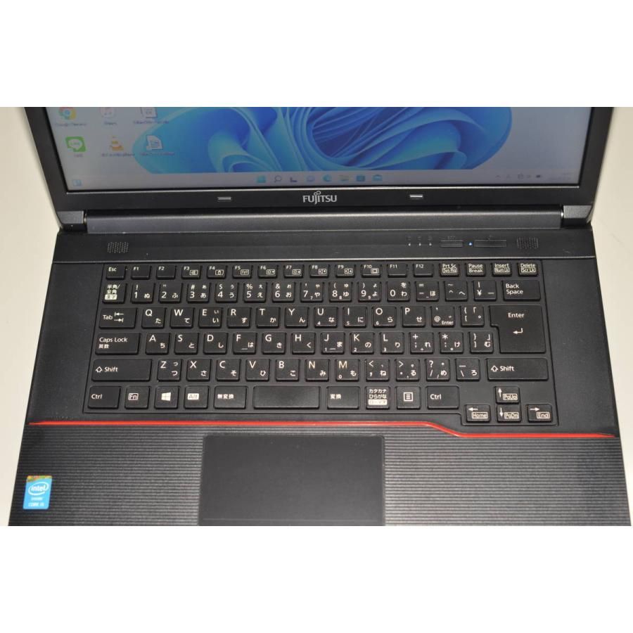 良品ノートパソコン 最新Windows11+office 爆速SSD512GB 富士通 A574/H