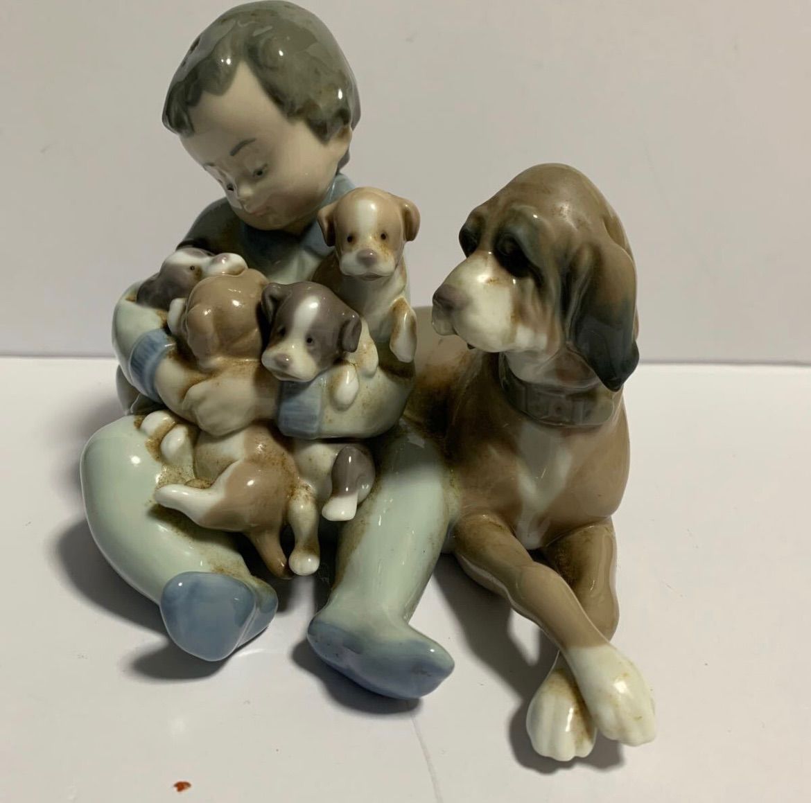 LLADRO リヤドロ 陶器人形 フィギュリン 置物 5456 みんなお友達