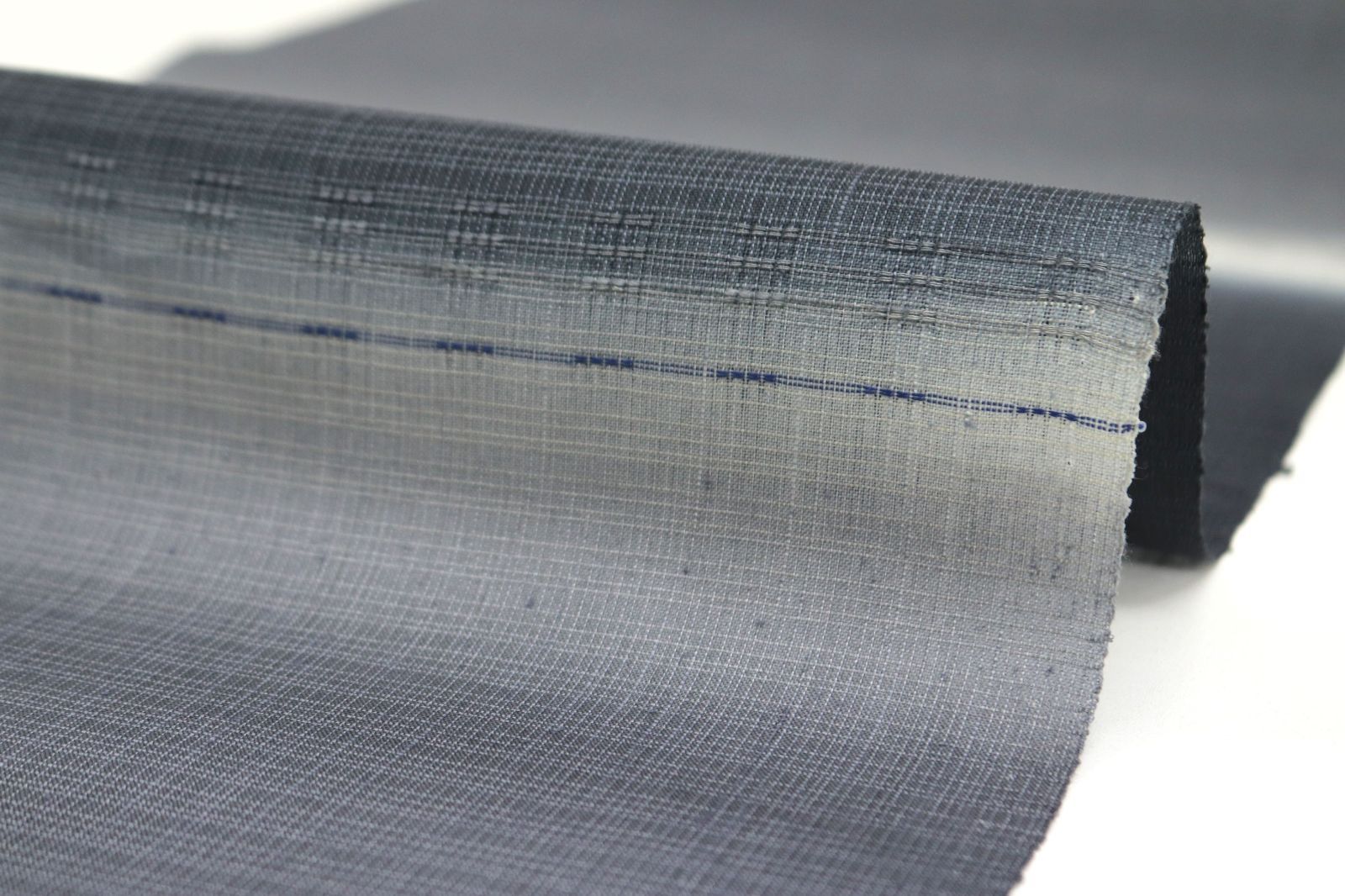 平和屋着物＊夏物 九寸名古屋帯 絽綴れ 吉祥文 黒地 金糸 三越扱い