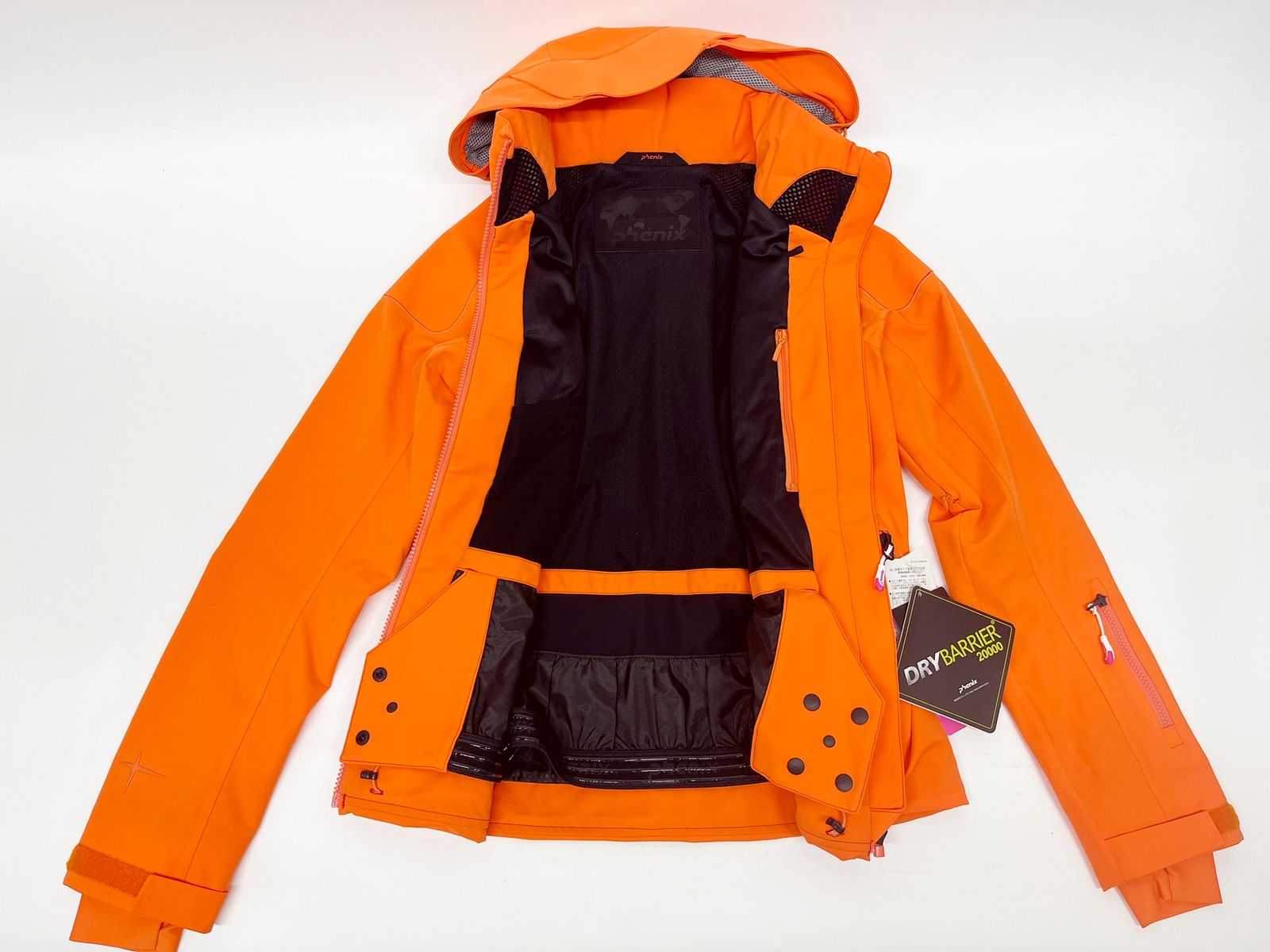 フェニックス レディース スキージャケット Mサイズ オレンジ Spacy 