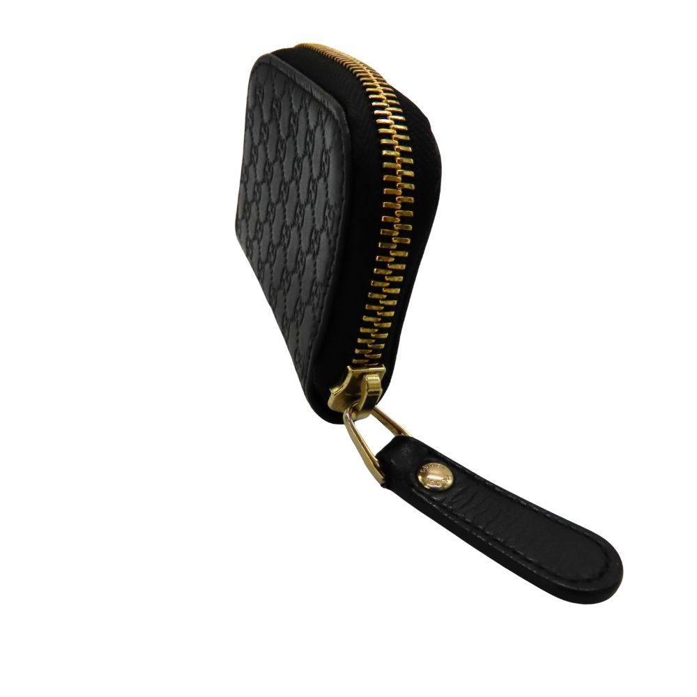 中古】GUCCI グッチ 449896 マイクロGG シマ レザー コイン
