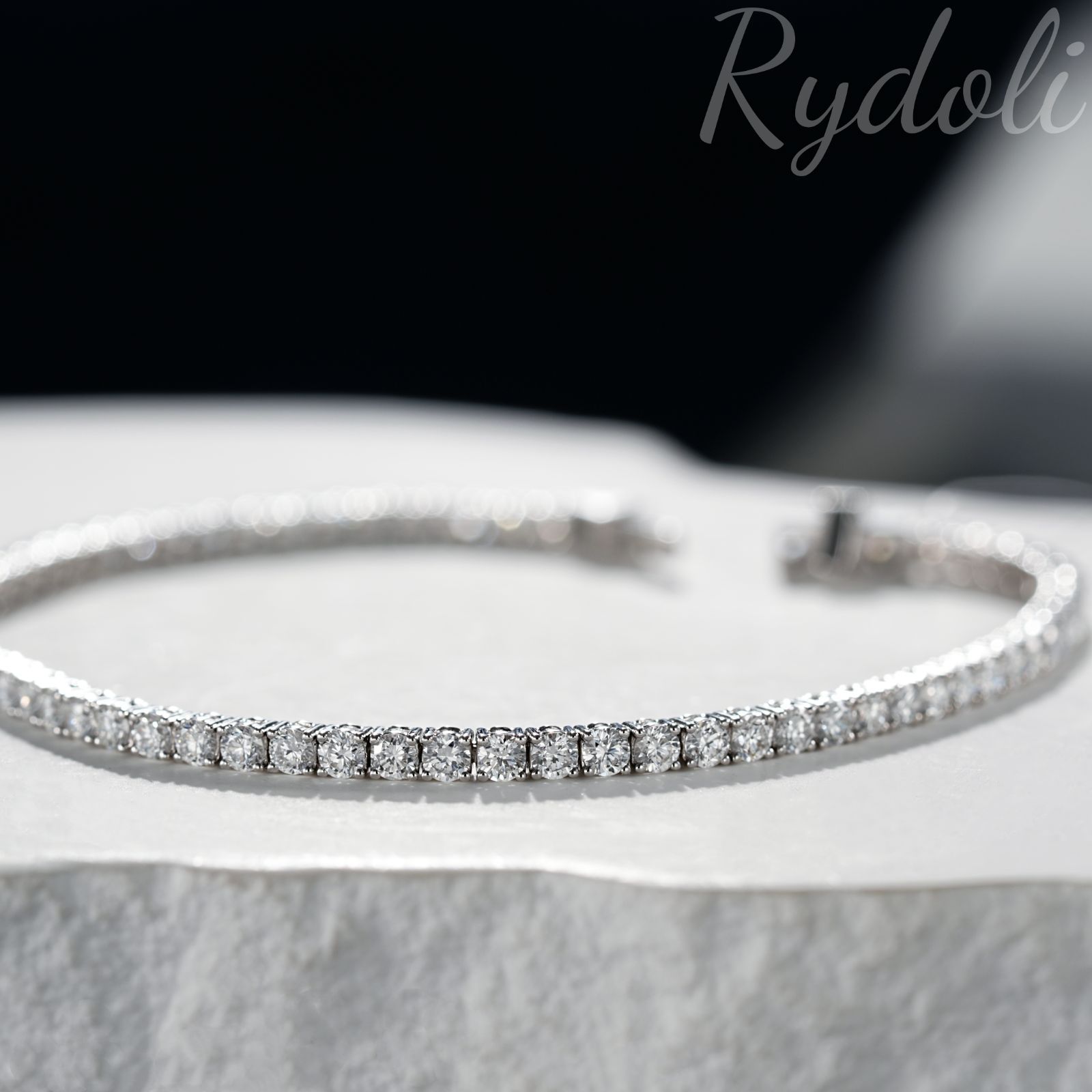 PT950 3.5ct オーダーメイド テニスブレスレット ラボグロウン