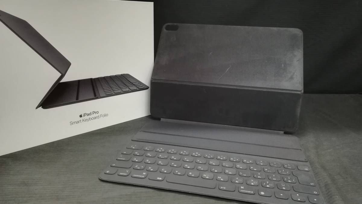 【動作品】Apple Smart Keyboard Folio [A2039/MU8H2J/A]12.9インチ iPad Pro(第3世代)用/日本語