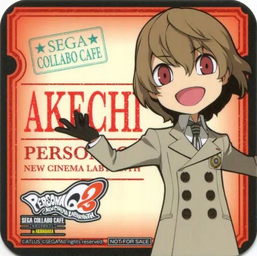 ペルソナ5 Animax Cafe アクリルスタンドコースター ジョーカー