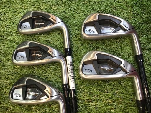 キャロウェイ ROGUE ST MAX 5S アイアンセット IR 純正特注シャフト フレックスR メンズ 男性用 右利き 右用 Cランク ゴルフクラブ