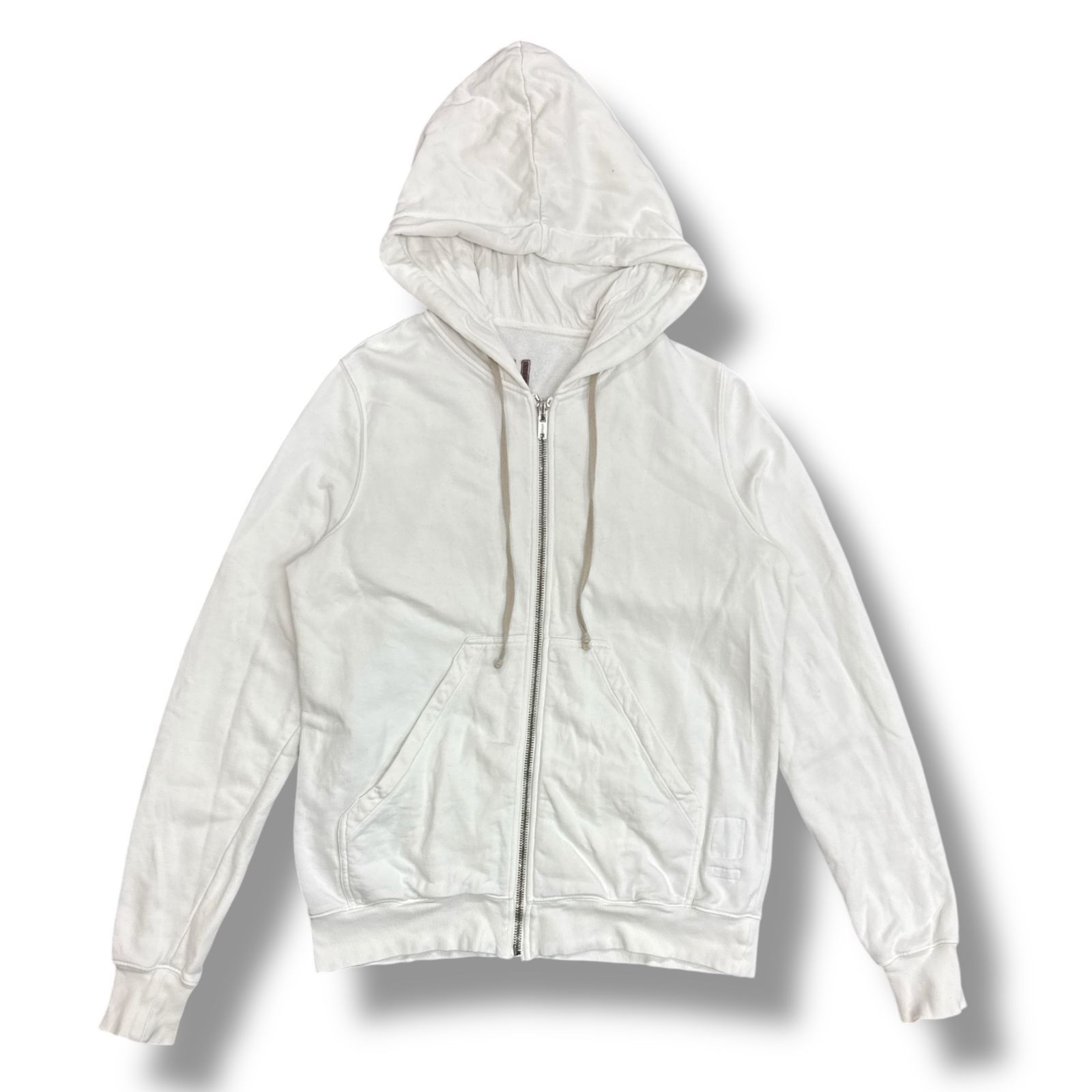 【RICK OWENS】コットン ジップアップ フーディ パーカー Rick Owens ジップアップ パーカー | ブラック | FARFETCH JP