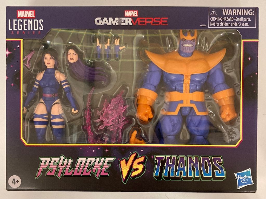 Hasbro MARVEL UNIVERSE マーベルレジェンド シリーズ ゲーマーバース サイロック VS サノス