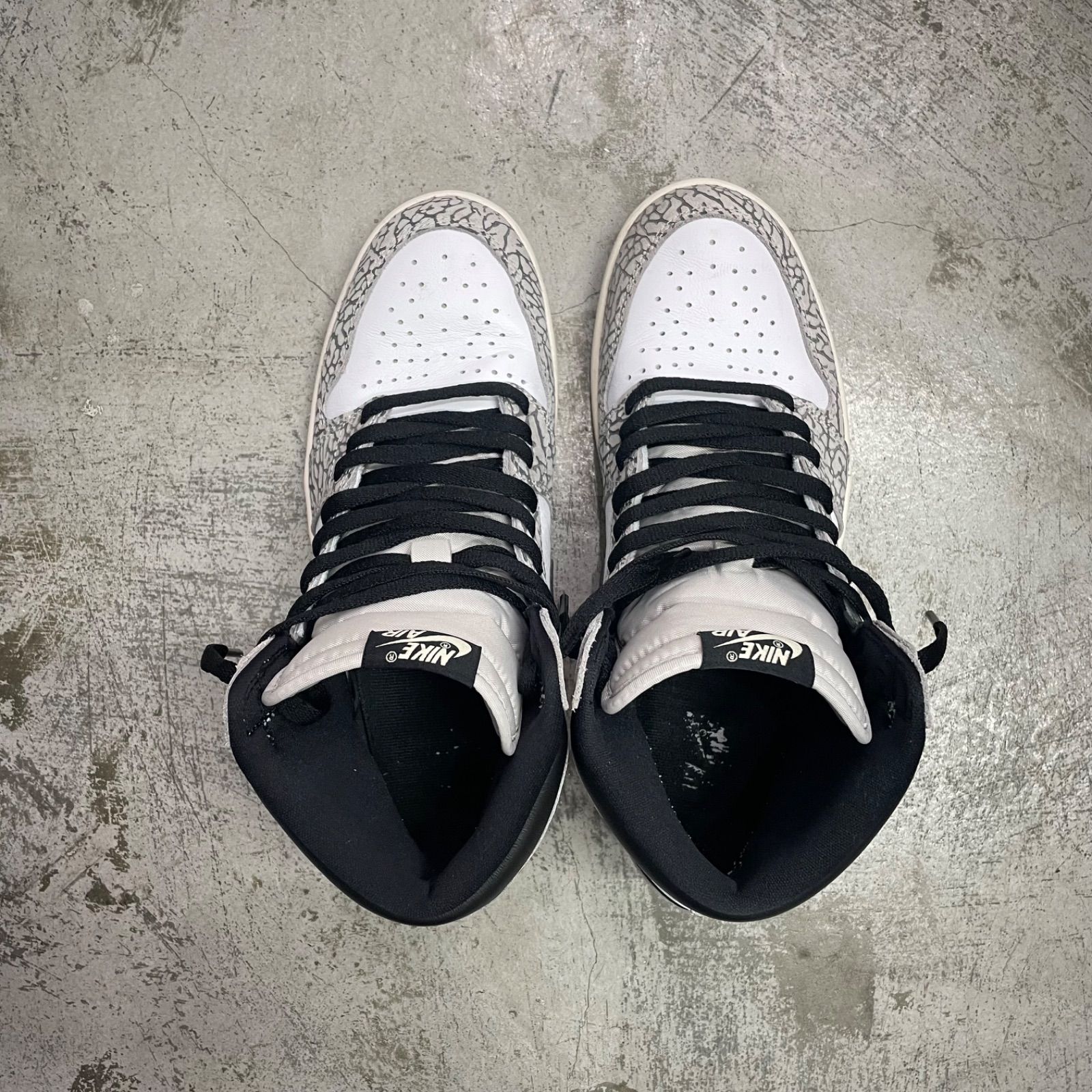 国内正規 NIKE Air Jordan 1 High OG White Cement エアジョーダン1 