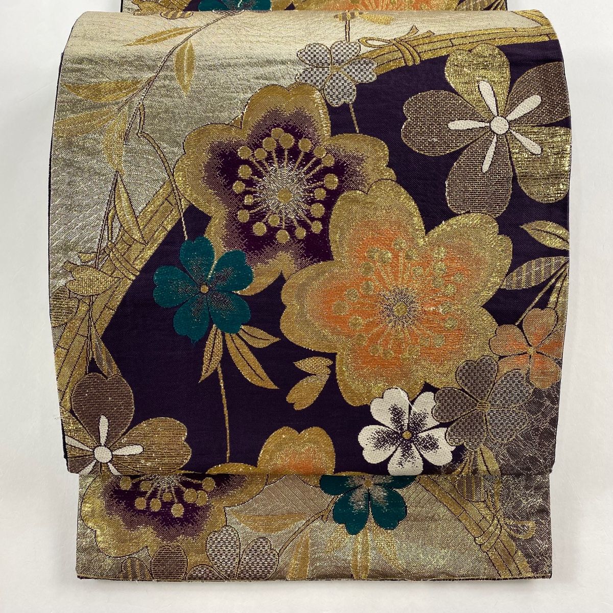 【秀品 美品振袖＋袋帯 2点セット】 74－1033 秀品 美品振袖＋袋帯 2点セット】 74－1033