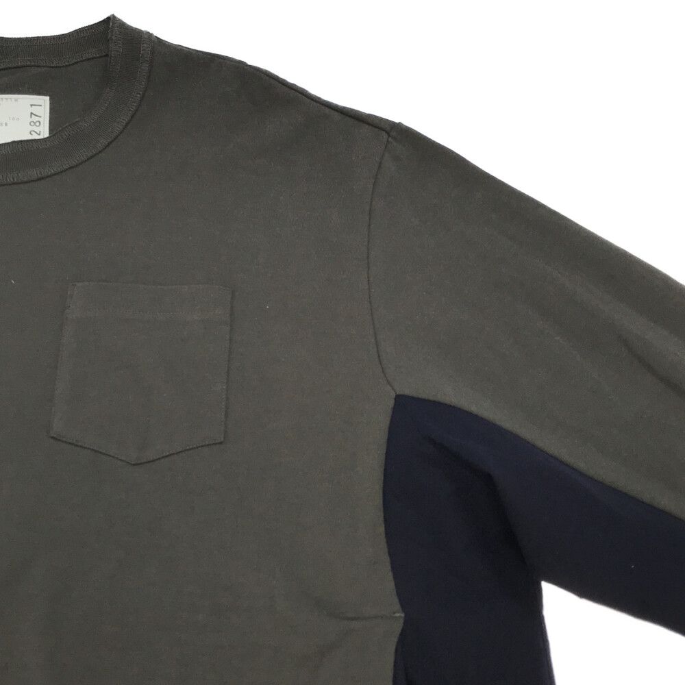Sacai (サカイ) Sport Mix L/S T-Shirt 22-02871M スポーツミックス 