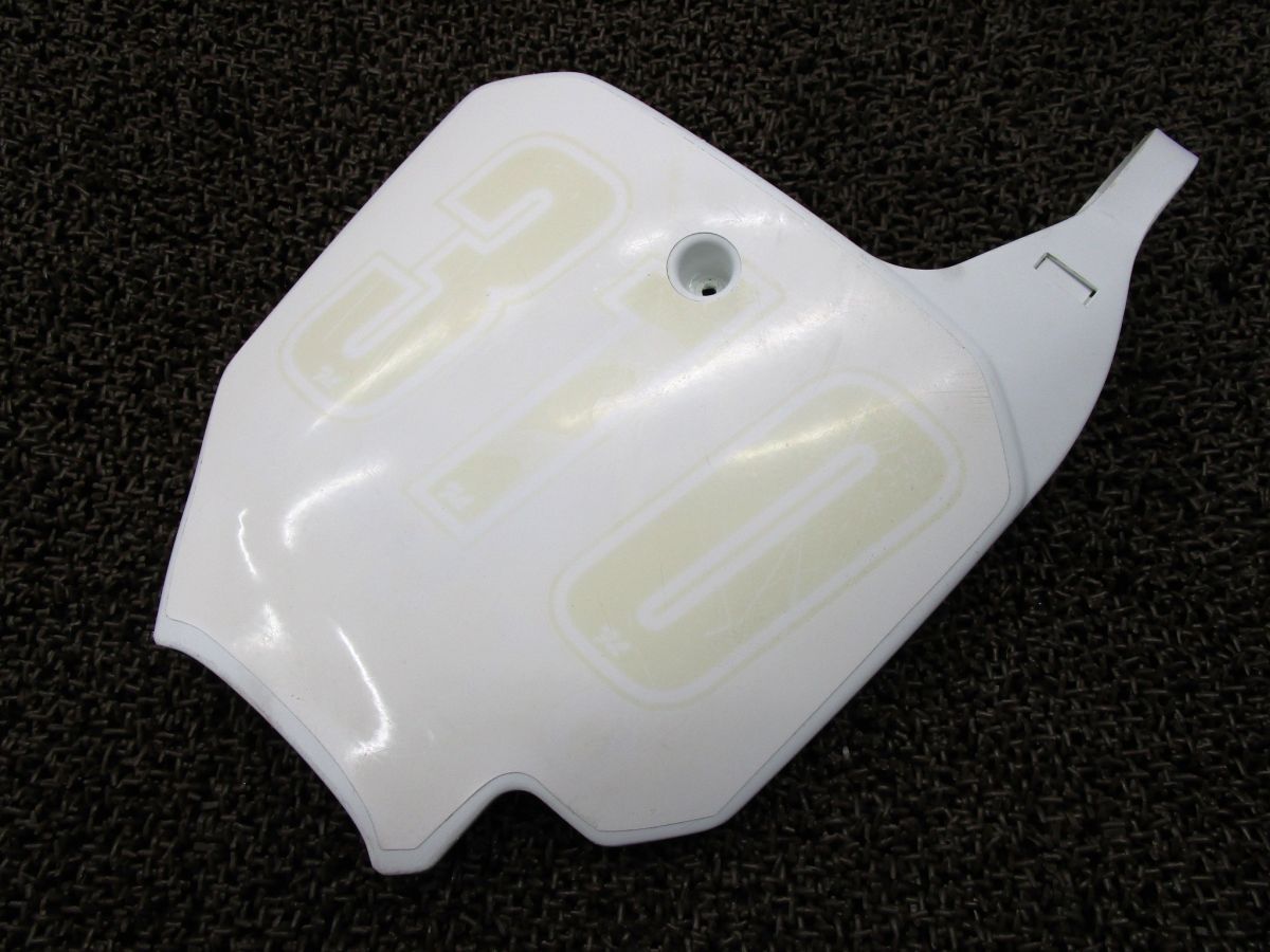 CR80R2 ゼッケンプレート △A1807！HE04 ホンダ 【 HE04E 】 キャブ車