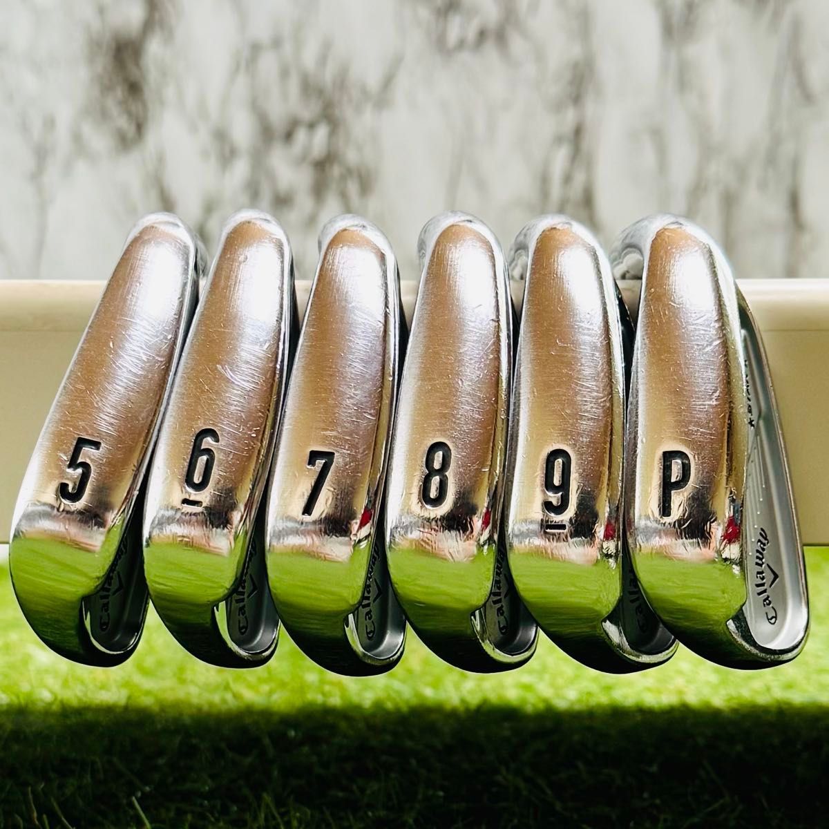 良品】キャロウェイ X FORGED STAR 2019 メンズアイアンセット