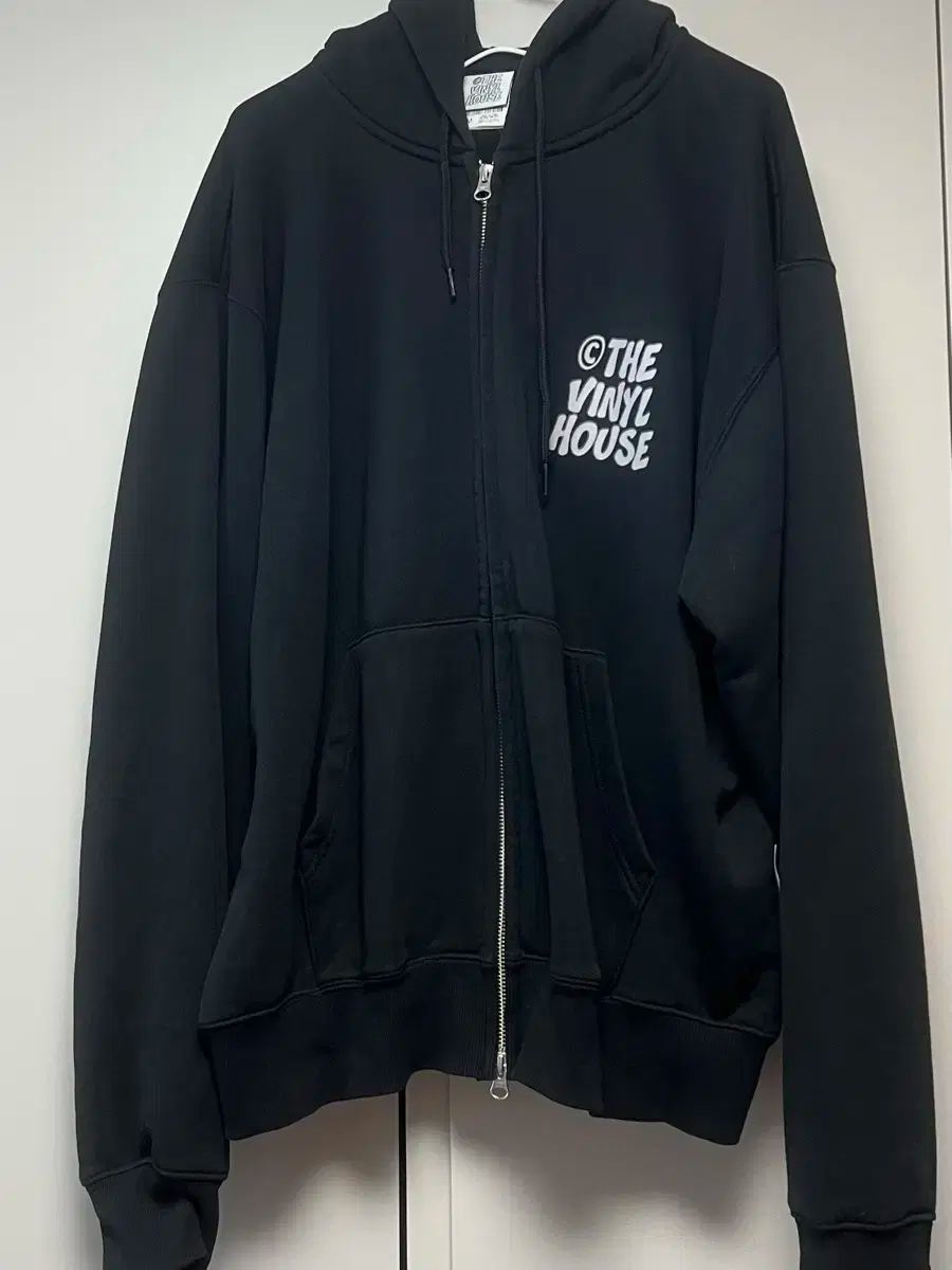 ビニールハウス ジップアップパーカー フード付き