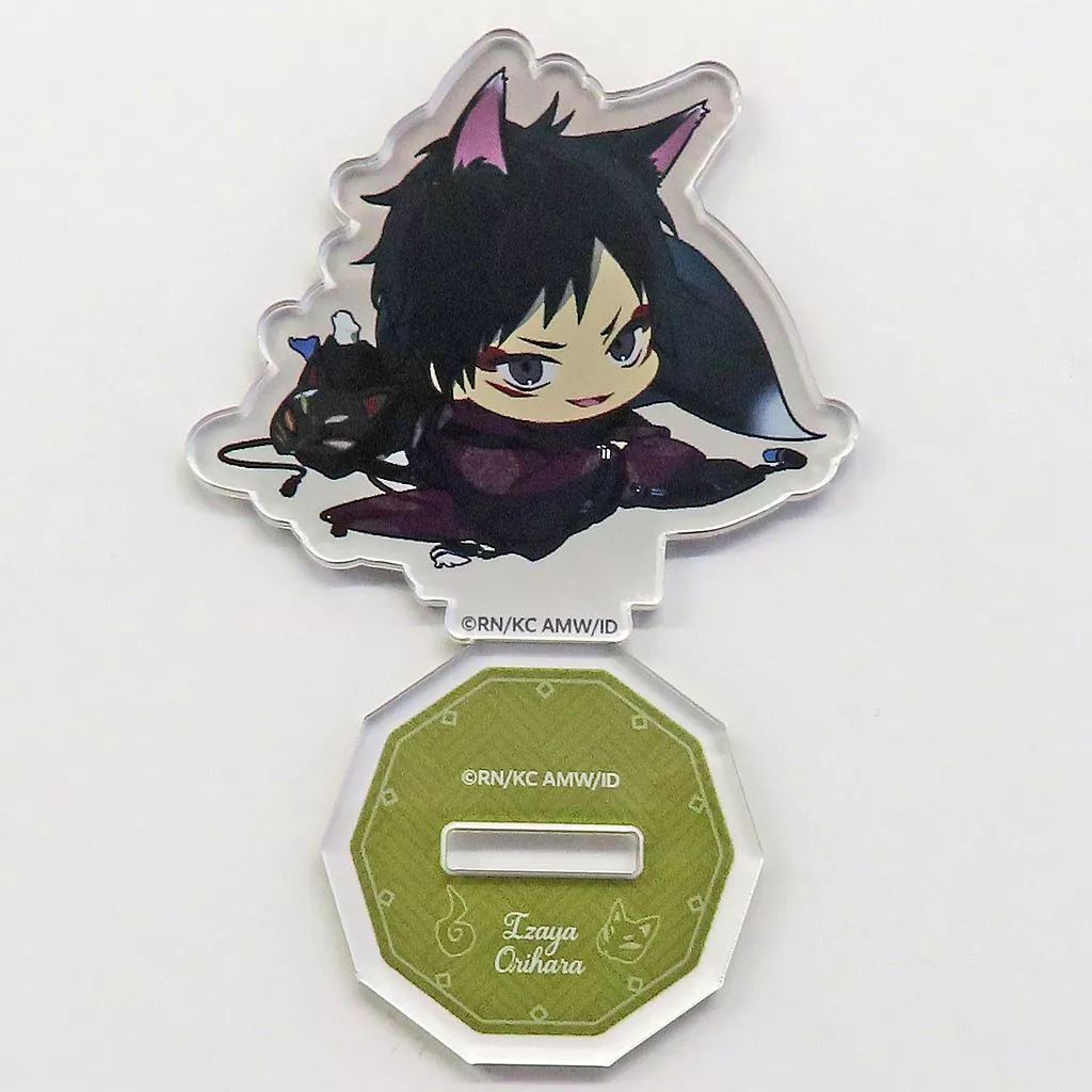 くじ引き堂 折原臨也 アクリルスタンド セット 中古】アクリルスタンド・アクリルパネル 折原臨也 狐B ミニキャラ